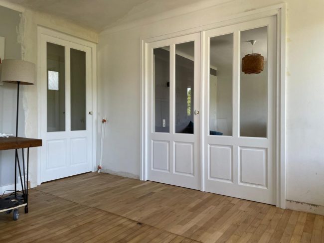 Portes en Pin Laricio avec savoir-faire traditionnel